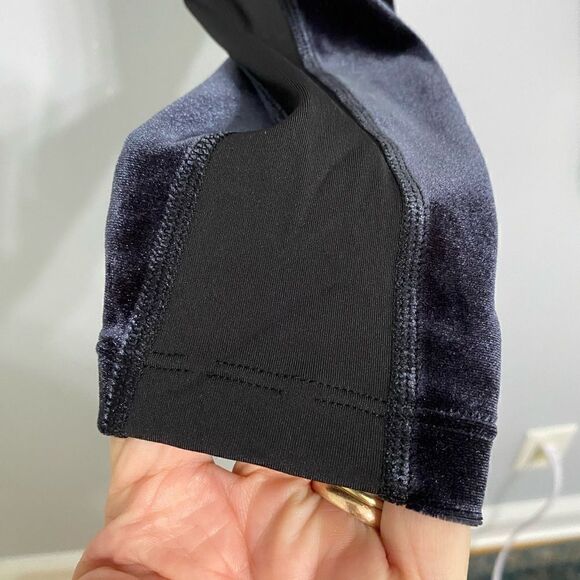 ALALA Velvet Tight Nevy Blue Women Leggings Size XS - Picture 7 of 15